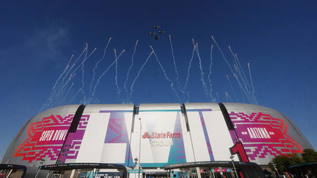 fuegos artificiales Super Bowl LVII
